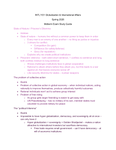 Globalization Midterm
