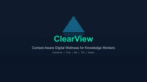ClearView NVP Final Presentation
