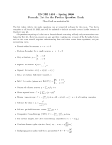 engri1410 formula memorization list (2)