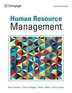 Human Resource Management Textbook 17th Edition