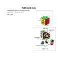 Rubik's 3x3 Cube: Structure and Components