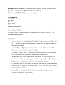 Shadowdark Desert Toolkit: RPG Supplement for Desert Campaigns