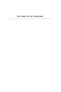 The Practice of Diaspora: Literature, Translation, Black Internationalism