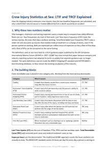 Crew Injury Statistics at Sea: LTIF and TRCF Explained