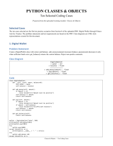 Python Classes & Objects: 10 Coding Cases