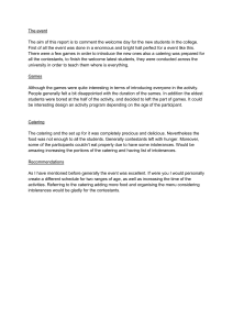 Welcome Day Report for New College Students