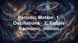 Simple Harmonic Motion: Physics Textbook