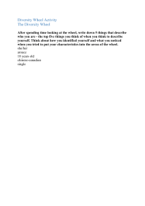 Diversity Wheel Activity Worksheet