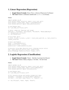 Algoritmos de Aprendizaje Autom&aacute;tico con Ejemplos en Python