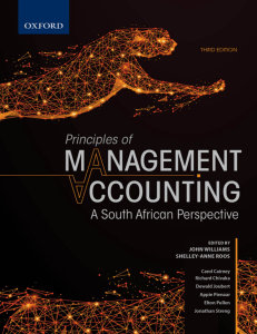 MAC3701 principal of management accounting