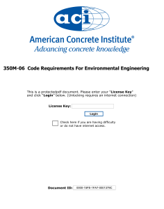 ACI 350M-06: Environmental Engineering Code
