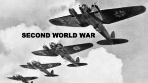 Second World War: Key Events and Causes