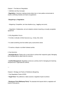 Negotiation Strategies: Key Concepts & Tactics