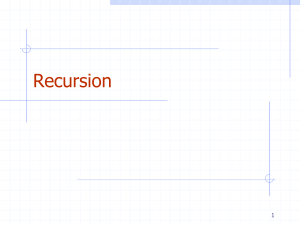 Recursion in Computer Science: Concepts and Examples