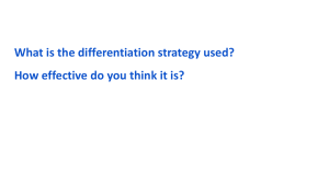 Differentiation Strategies in Education: Analysis & Effectiveness