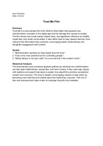 Trust Me Film Summary: Misinformation & Media Literacy