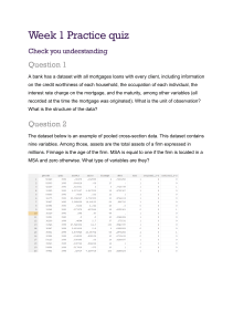 Week 1 Practice Quiz: Data Types & Econometrics