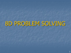 8D Problem Solving Methodology: 8-Step Guide for Root Cause Analysis