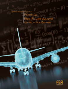 Practical Finite Element Analysis for Mechanical Engineers