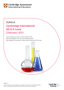 Chemistry-syllabus