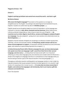 English Language Evolution: World Englishes & Social Media's Impact