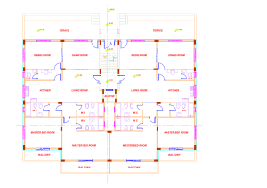 Architectural Floor Plan: Room Layouts & Dimensions