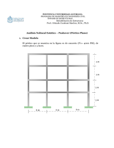 An&aacute;lisis Pushover de P&oacute;rtico de Concreto: Tutorial Paso a Paso
