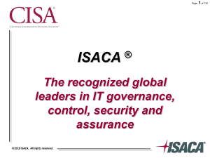 CISA Review Course Chapter 5: Protection of Information Assets