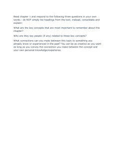 Chapter 1 Reading Assignment Instructions