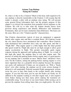 Flying the Citation: Jet Transition & Type Rating Training Manual