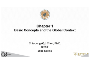 Chapter 1: Basic Concepts of Hydrology and Global Context