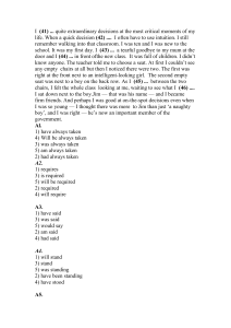 English Grammar Exercises: Personal & Business Stories