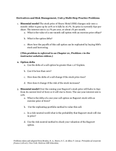 Derivatives and Risk Management Unit 5 Multi-Step Practice Problems