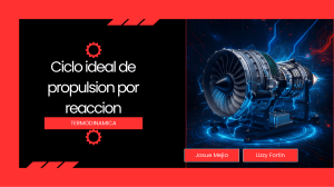 Ciclo Ideal de Propulsi&oacute;n por Reacci&oacute;n | Termodin&aacute;mica