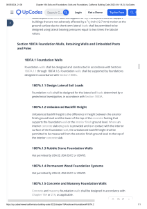 California Building Code 2022: Soils & Foundations