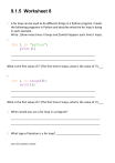 9.1.5 Worksheet 8: Python For Loops Practice Worksheet