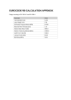 Document Appendix Designs Eurocode Re-calculation Appendix: Tank Design Parameters
