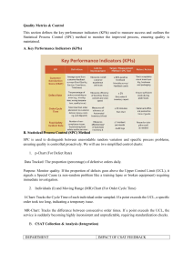Quality Metrics & Control: KPIs, SPC and Kaizen in Food Service