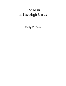 philip k dick - the man in the high castle