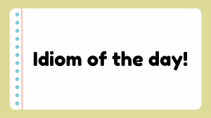 Idiom of the Day: On Cloud Nine