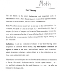 Set Theory: Sets, Operations, Venn Diagrams and Solved Problems