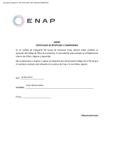 C&oacute;digo de &Eacute;tica de Enap 2025: Valores y Compromisos Corporativos