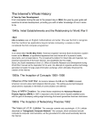 Internet History: Year-by-Year Development Guide