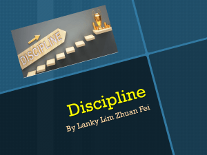 Discipline: Importance of Self-Discipline in Student Life