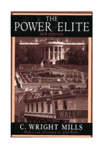 C. Wright Mills-The Power Elite