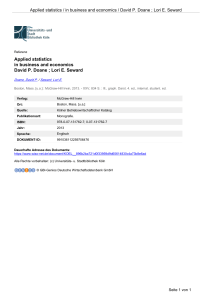 Applied Statistics in Business and Economics by Doane & Seward (2013)