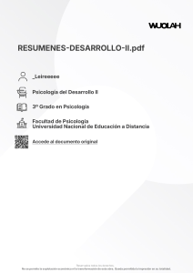Res&uacute;menes Psicolog&iacute;a del Desarrollo II UNED: Piaget, Vygotsky