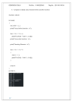 C Programming Lab Record: Array & String Operation Programs