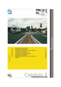 Intersecciones &ndash; Dise&ntilde;o Geom&eacute;trico y Seguridad Vial (DNV, Cap. 5)