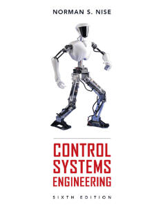 Control Systems Engineering 6th Edition by Norman S. Nise &ndash; Textbook